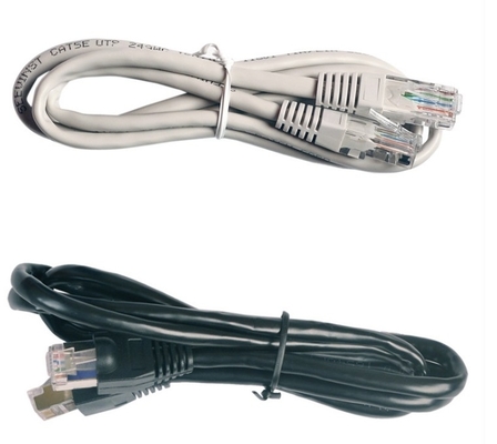 컴퓨터를 위한 rj45 위티에 보호에 대한 통신 cat5e 네트워크 랜 케이블 RJ45 8P8C 크리스탈 헤드 플러그